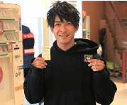 スノーボードイケメン